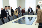 ԵՊՀ հոգաբարձուների խորհրդի անդամները աշխատանքային շրջայց են կատարել համալսարանում